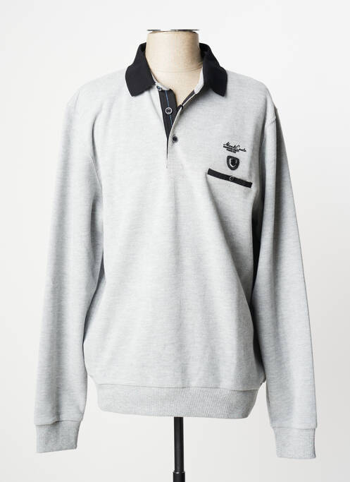 Polo gris MONTE CARLO pour homme