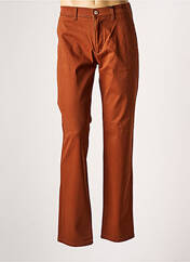 Pantalon chino marron PIONEER pour homme seconde vue