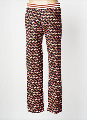 Pantalon droit stretch taille normale noir JEI'S BY LETIZIA DENARO femme