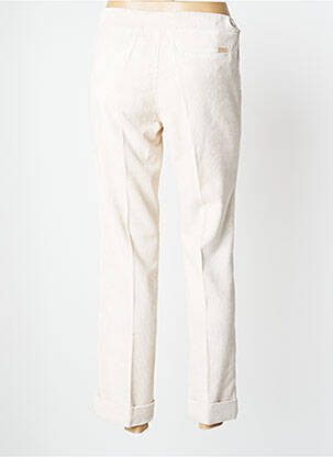 Pantalon slim taille élastique taille normale beige WALTRON femme