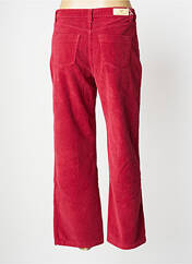 Pantalon droit rouge WALTRON pour femme seconde vue