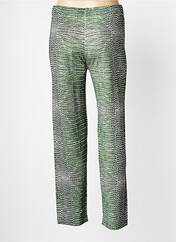 Pantalon droit vert JEI'S BY LETIZIA DENARO pour femme seconde vue