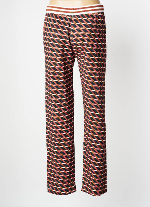 Pantalon droit noir JEI'S BY LETIZIA DENARO pour femme