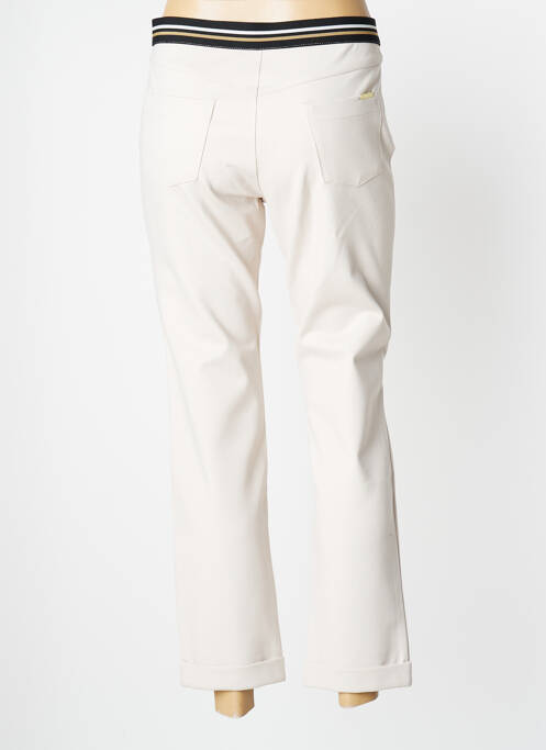 Pantalon slim beige WALTRON pour femme