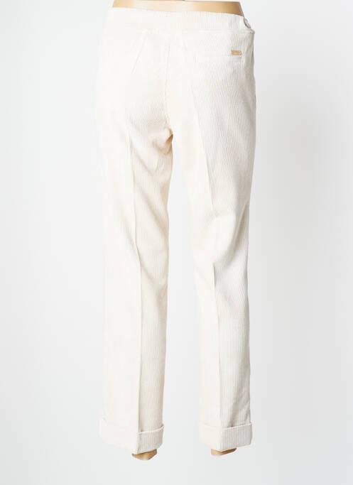 Pantalon slim beige WALTRON pour femme