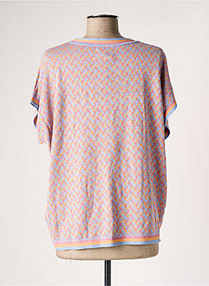 Pull resserrée sur le bas manches courtes rose NUMPH femme