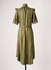 Robe longue vert NUMPH pour femme seconde vue