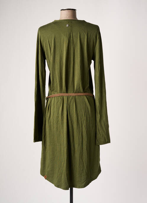 Robe mi-longue vert RAGWEAR pour femme