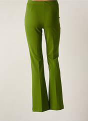 Pantalon droit vert DIXIE pour femme seconde vue