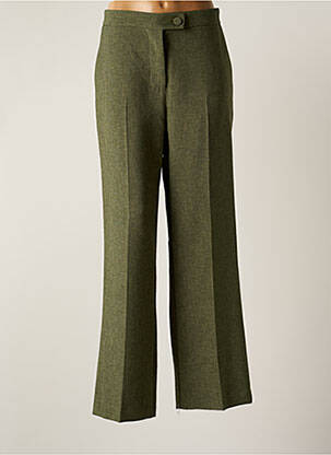 Pantalon droit vert IMPERIAL pour femme
