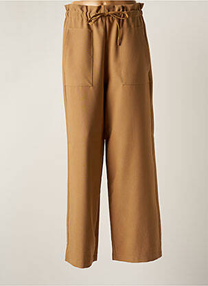Pantalon large marron IMPERIAL pour femme