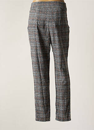 Pantalon droit coupe carotte gris MOLLY BRACKEN femme