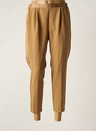 Pantalon droit taille normale taille normale beige IMPERIAL femme