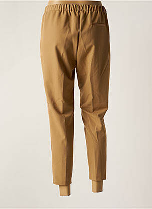 Pantalon droit taille normale taille normale beige IMPERIAL femme
