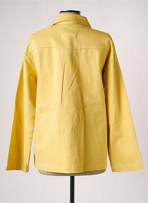 Veste casual coupe droite jaune NUMPH femme