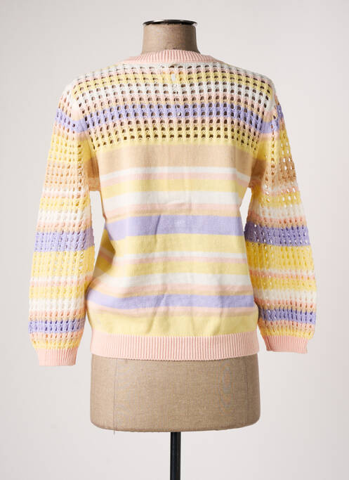 Gilet manches longues jaune NUMPH pour femme