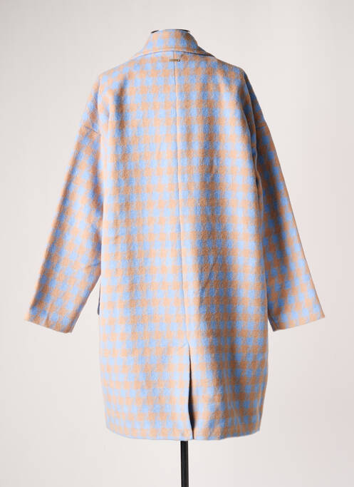 Manteau long bleu NUMPH pour femme