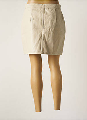 Jupe courte poches beige TIFFOSI femme