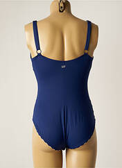 Maillot de bain 1 pièce bleu HAUTE PRESSION pour femme seconde vue
