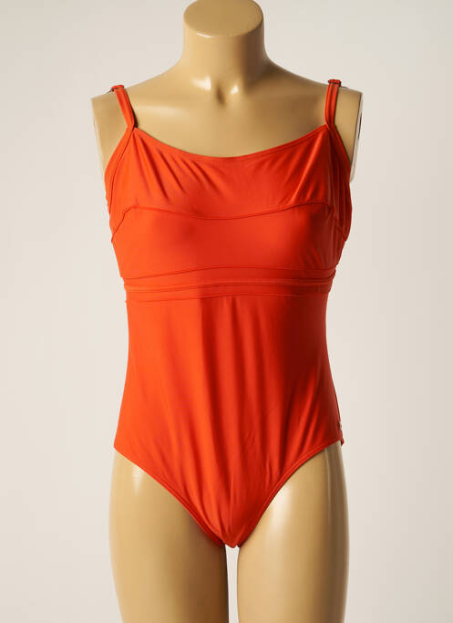 Maillot de bain 1 pièce orange HAUTE PRESSION pour femme