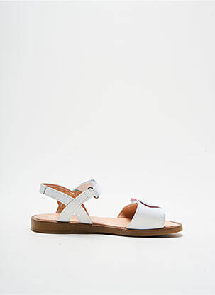 Sandales/Nu pieds blanc ACEBOS pour fille