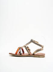 Sandales/Nu pieds orange RAMDAM pour fille seconde vue