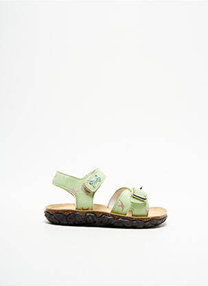 Sandales/Nu pieds vert STONES AND BONES pour fille
