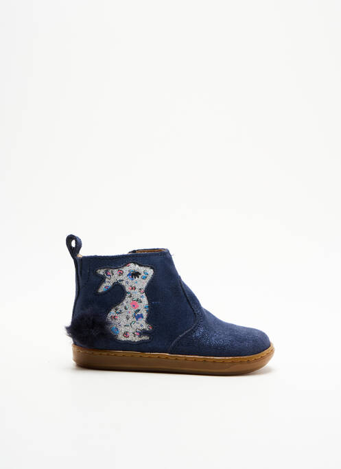 Bottines/Boots bleu SHOO POM pour fille