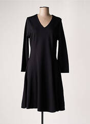 Robe mi-longue noir MALOKA pour femme seconde vue