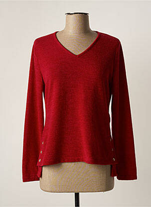 Pull rouge MALOKA pour femme
