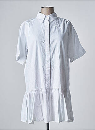 Robe courte blanc MAISON ALBA pour femme