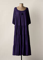 Robe longue violet INDIES pour femme seconde vue