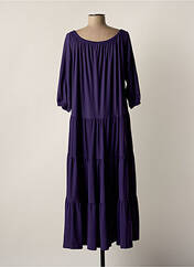 Robe longue violet INDIES pour femme seconde vue