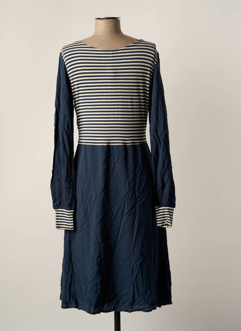 Robe mi-longue bleu BLUTSGESCHWISTER pour femme