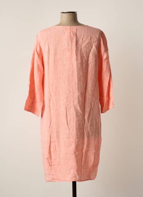 Robe mi-longue rose MALVIN pour femme