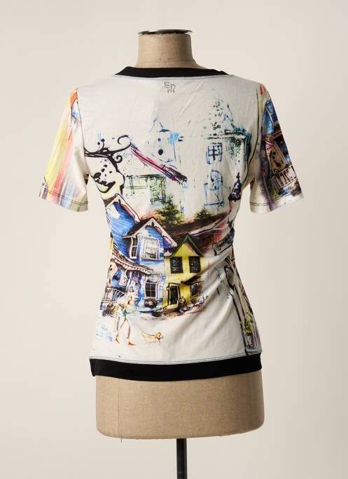 Top beige ETOILE DU MONDE pour femme