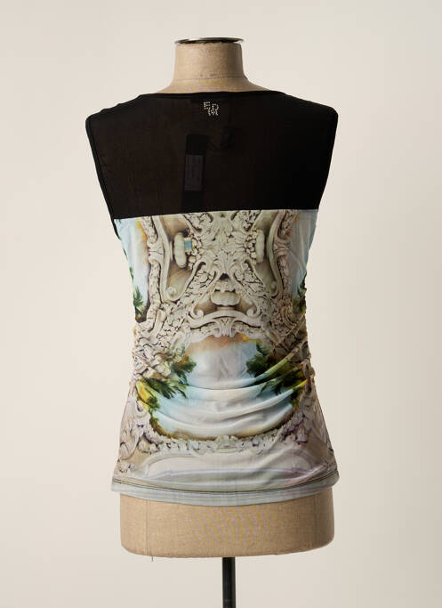 Top bleu ETOILE DU MONDE femme