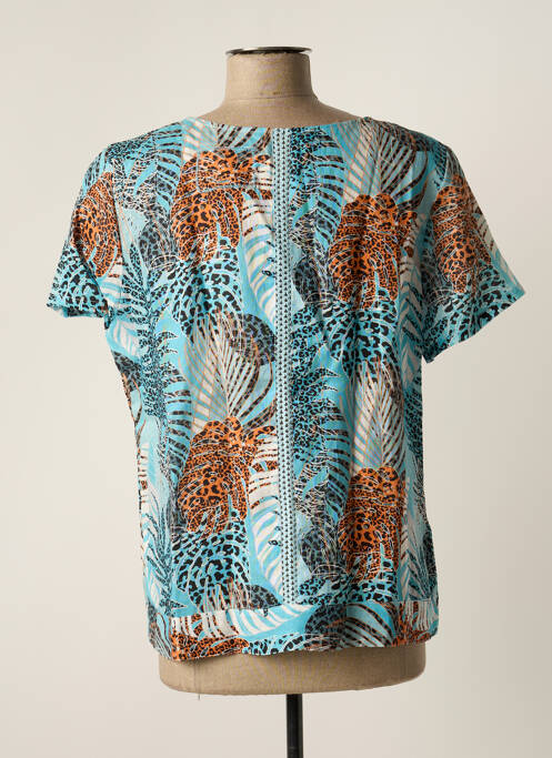 Top bleu MALVIN pour femme