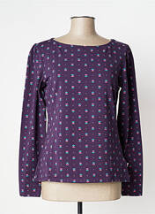 T-shirt violet BLUTSGESCHWISTER pour femme seconde vue