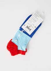 Chaussettes bleu HAPPY SOCKS pour homme seconde vue