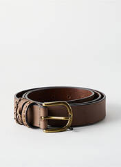 Ceinture marron MADE IN CED pour femme seconde vue