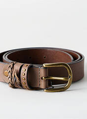 Ceinture marron MADE IN CED pour femme seconde vue