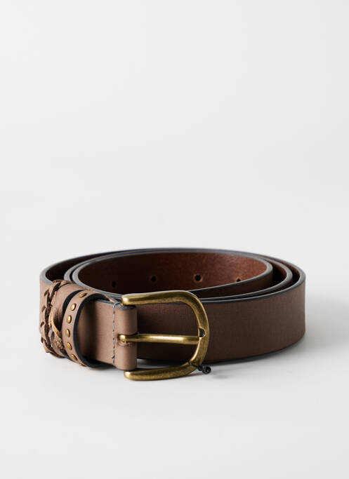 Ceinture marron MADE IN CED pour femme