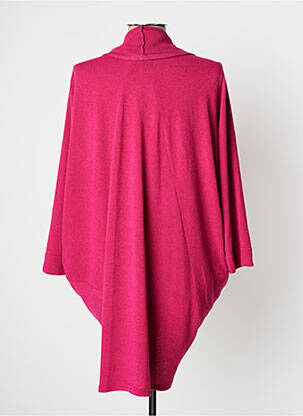 Veste casual coupe droite rose FRANCK ANNA femme