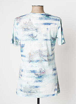 Top manches courtes manches courtes bleu KJBRAND femme