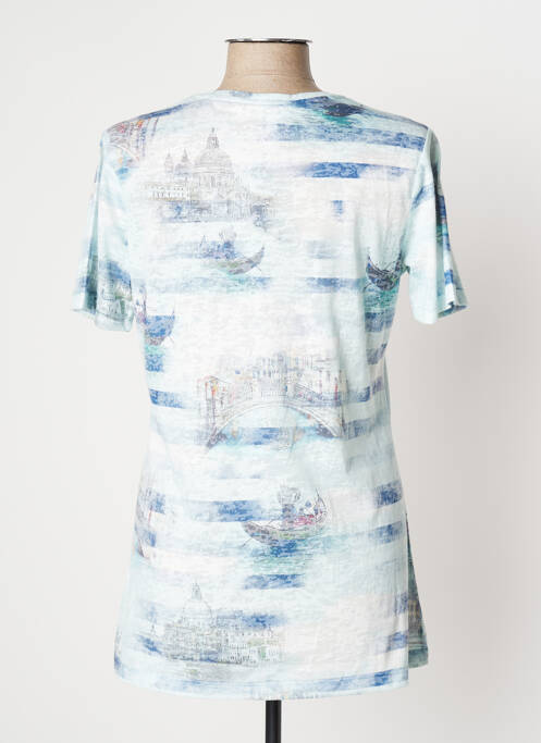 Top bleu KJBRAND pour femme