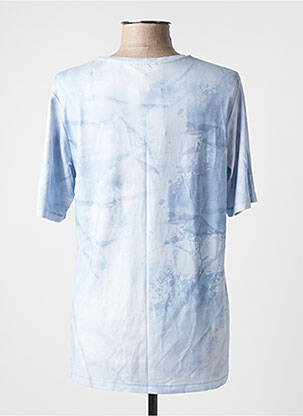 T-shirt stretch manches courtes bleu KJBRAND femme
