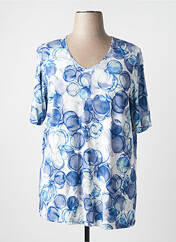 T-shirt bleu KJBRAND pour femme seconde vue