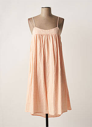 Robe mi-longue orange MOLLY BRACKEN femme
