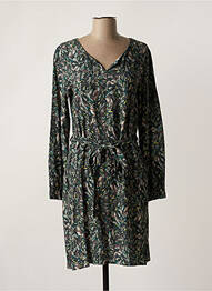 Robe mi-longue vert DIPLODOCUS femme